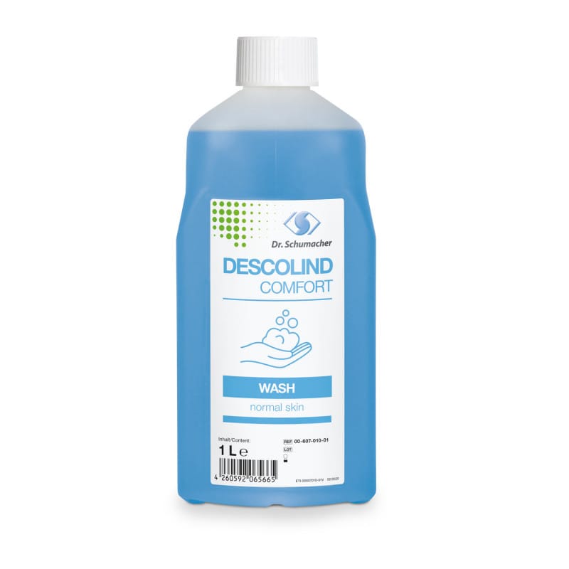 Descolind Comfort Wash Händereinigung - milde Lotion vor und nach hygienischer Händedesinfektion - Med-Praxisbedarf