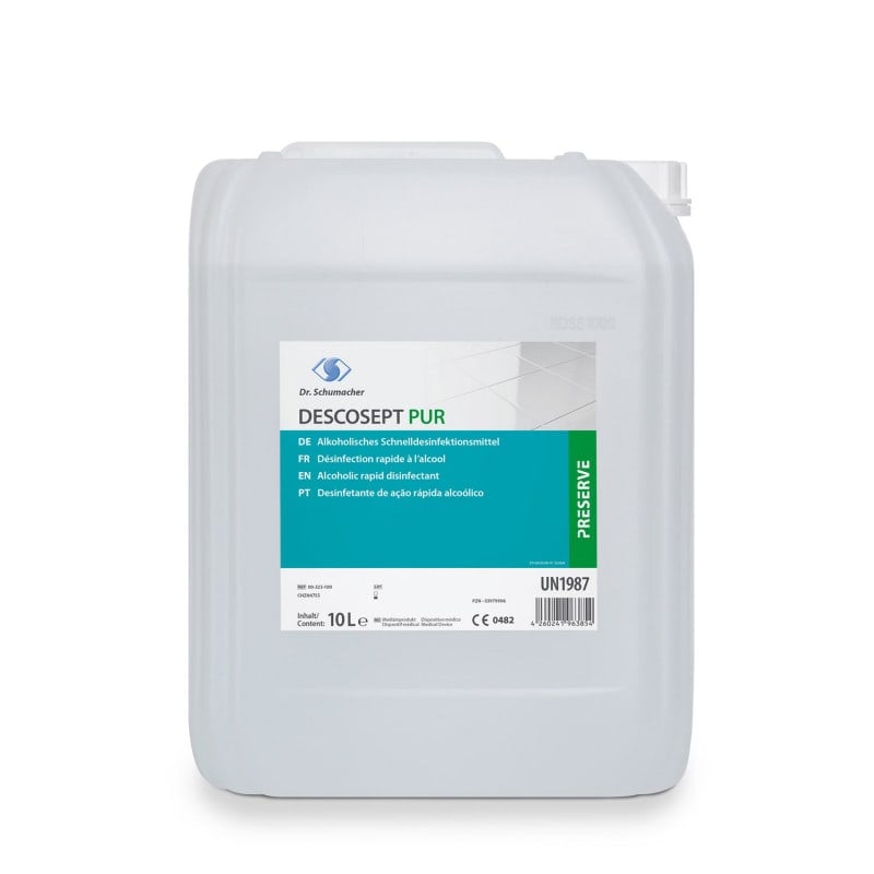 DESCOSEPT PUR Gebinde 5 Liter - Konzentrat für Schnelldesinfektion - Med-Praxisbedarf