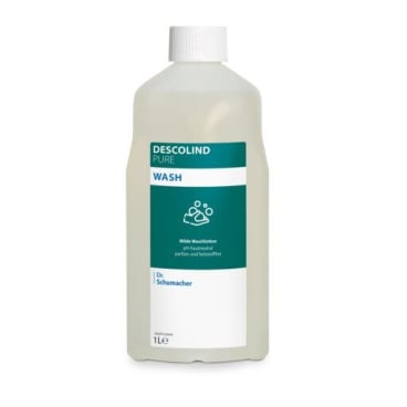 Waschlotion DESCOLIND PURE WASH - parfümfrei für sensible Hände, Dr. Schumacher - Med-Praxisbedarf