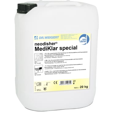 Nachspülmittel MediKlar special für Medizinprodukte - Flüssigkonzentrat für Reinigungsautomaten - Med-Praxisbedarf