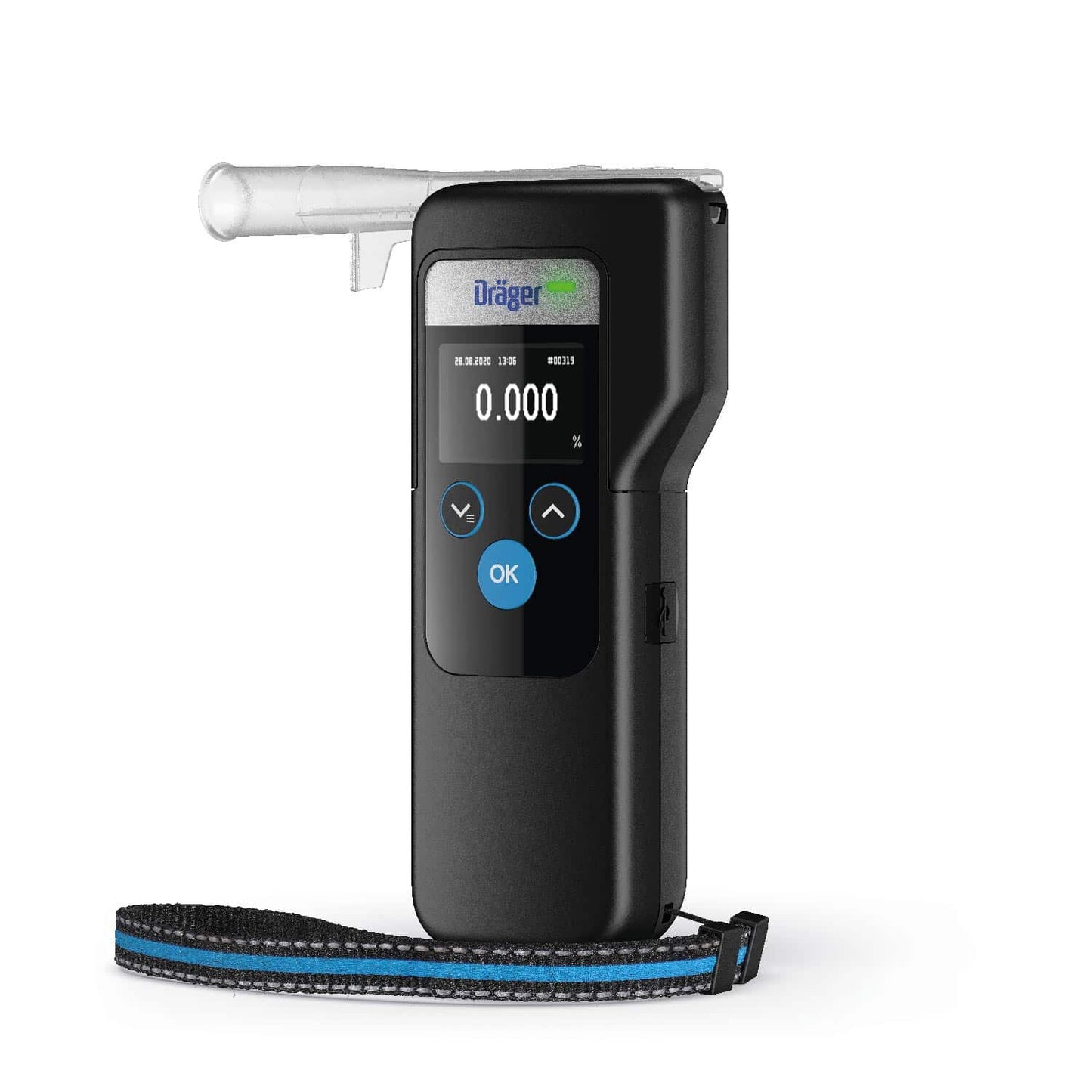 Dräger Alcotest 6000 Atemalkoholmessgerät - präzise Ergebnisse in kurzer Zeit, handliches Design - Med-Praxisbedarf