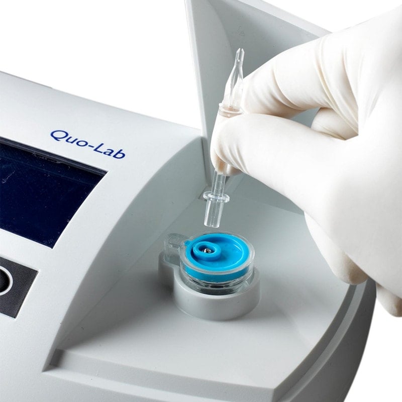 Diabetes Testkit Quo-Lab A1c - für präzise HbA1c Werte in 4 Minuten - Med-Praxisbedarf