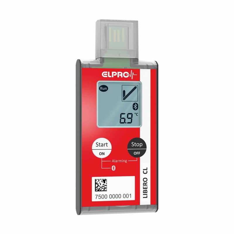 LIBERO CL PDF-Temperaturlogger - Wiederverwendbarer Datenlogger für die Pharmaindustrie - Med-Praxisbedarf