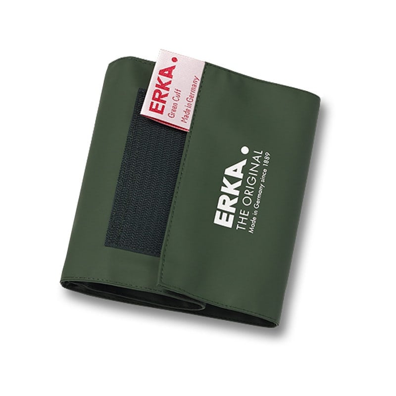 Green Cuff Superb Rapid Klettmanschette für Blutdruckmessung - Doppelschlauch-Manschette für Arztpraxen - Med-Praxisbedarf