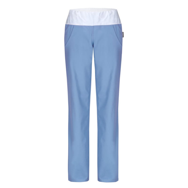 Damenschlupfhose Atria Edelweiss - knitterfreie Arbeitshose aus Polyester-Baumwolle - Med-Praxisbedarf