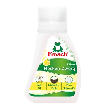 Frosch Citrus Flecken-Zwerg Flasche 500ml - zur Vorbehandlung von Textilflecken - Med-Praxisbedarf