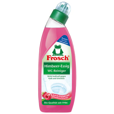 Frosch Himbeer-Essig WC-Reiniger - entfernt Kalk und Urinstein für medizinische Toiletten - Med-Praxisbedarf