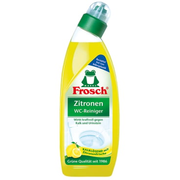 Frosch Zitronen-WC-Reiniger - effektiv gegen Kalk und Urinstein für medizinische Sanitärbereiche - Med-Praxisbedarf