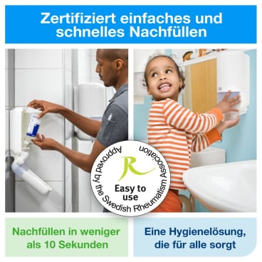 Tork Flüssigseife Premium S1 S11 kompatibel rückfettend - Allzweckseife für medizinische Einrichtungen - Med-Praxisbedarf