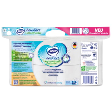 Toilettenpapier-Packung Zewa - Vorrat für Arztpraxis, mehrlagig und zuverlässig - Med-Praxisbedarf