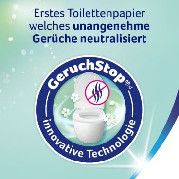 Toilettenpapier für Gewerbe - Zewa Bewährt mit Duft, große Rolle 3-lagig - Med-Praxisbedarf