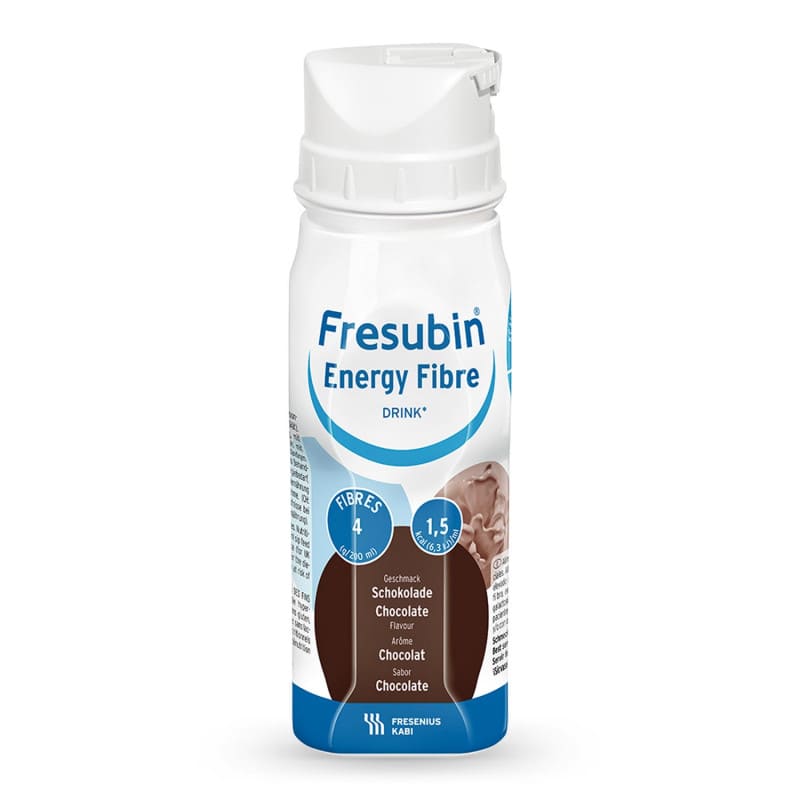 Fresubin Energy Fibre DRINK Trinknahrung mit Ballaststoffen - gebrauchsfertig, lactosefrei und glutenfrei - Med-Praxisbedarf