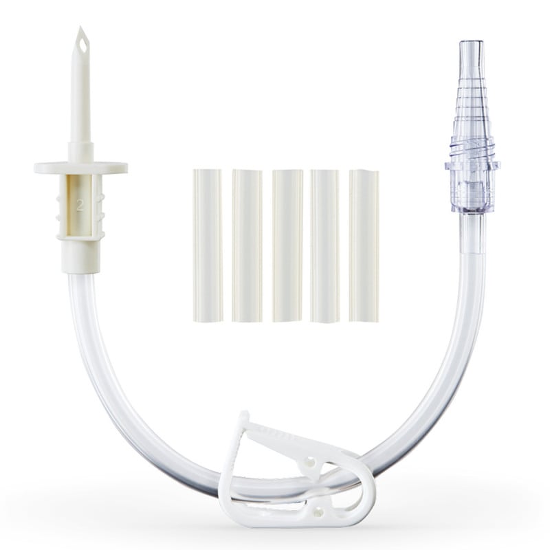 Set zur Blasenspritzenbefüllung - steril von Fresenius Kabi, mit Anstichdorn und Ritsch-Ratsch-Klemme - Med-Praxisbedarf