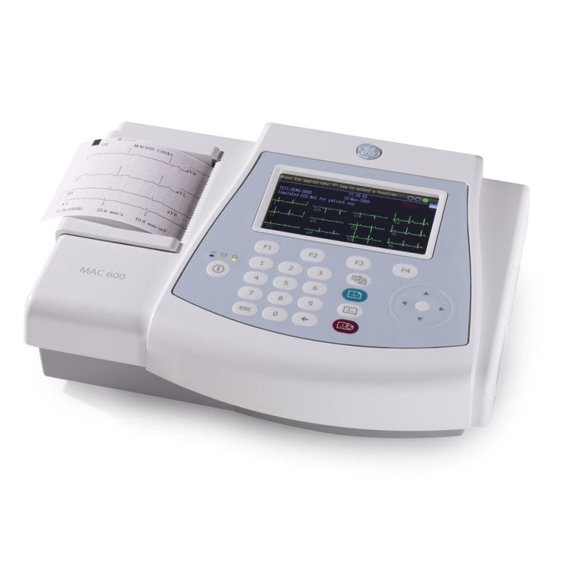 GE MAC 600 EKG-Ausdruck - Beispiel eines aufgezeichneten Elektrokardiogramms - Med-Praxisbedarf