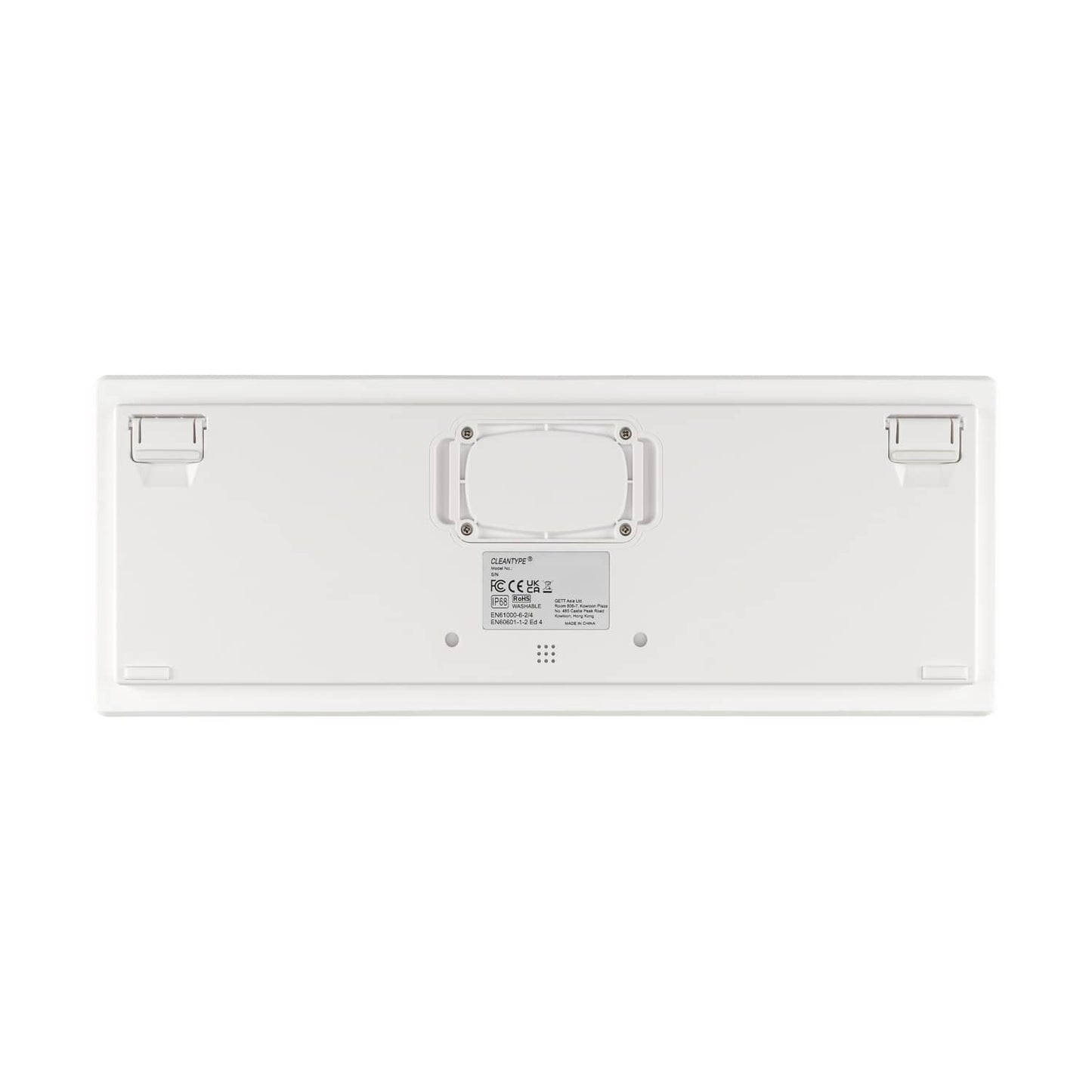 Cleantype Xtra Touch Protect Tastatur Seitenansicht - schlankes Profil, USB-Anschluss für medizinische Geräte - Med-Praxis...