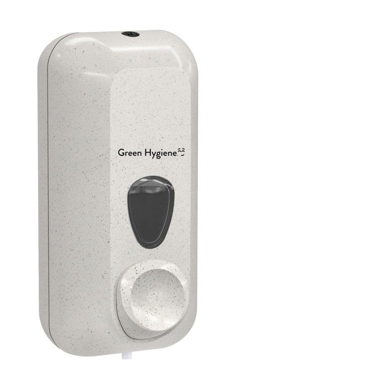 Green Hygiene Seifenspender für Kliniken und Pflege - Wandgerät 10,2 x 22,8 x 9 cm für Flüssigseife - Med-Praxisbedarf