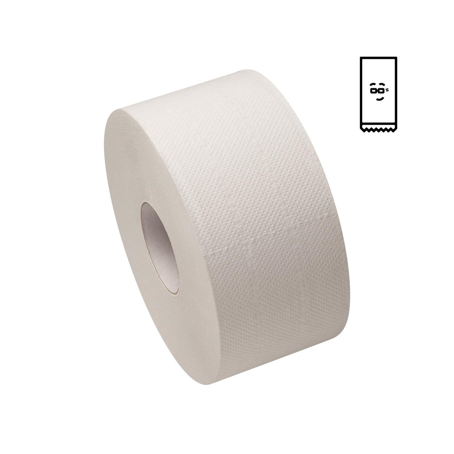 Nachhaltige Jumborolle Toilettenpapier Maxi-Variante - für hohen Verbrauch in Pflegeeinrichtungen - Med-Praxisbedarf