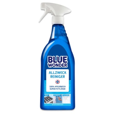 Blue Wonder Allzweckreiniger Flasche - vielseitiges Reinigungsmittel im praktischen Gebinde - Med-Praxisbedarf