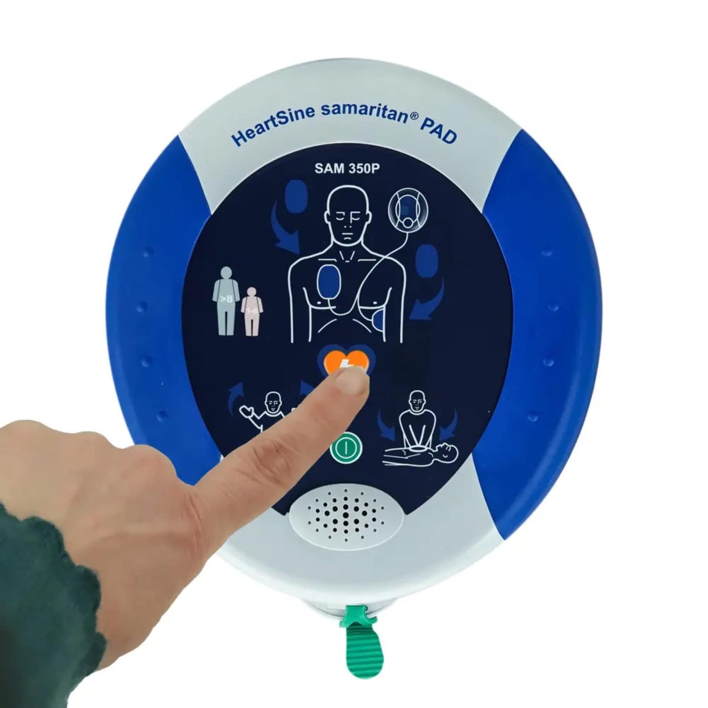 HeartSine samaritan PAD Automatisierter Externer Defibrillator - leicht zu bedienen für Ersthelfer - Med-Praxisbedarf