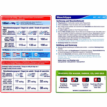 Persil Color-Waschpulver Professional Line Dose - Waschpulver für farbechte Klinikwäsche von Henkel - Med-Praxisbedarf
