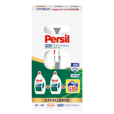 Persil Professional Universal Gel von Henkel - Flüssigwaschmittel für Weiß- und Buntwäsche - Med-Praxisbedarf