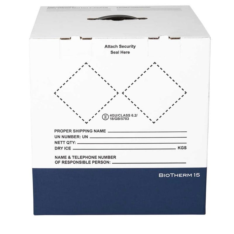 Biotherm Versandsystem Temperaturkontrolle 2-8°C - für biologische Proben bis 96h - Med-Praxisbedarf