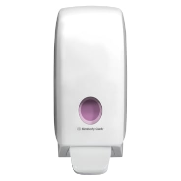 Seifenspender Aquarius 1 Liter weiß - Schlankes Design von Kimberly-Clark - Med-Praxisbedarf