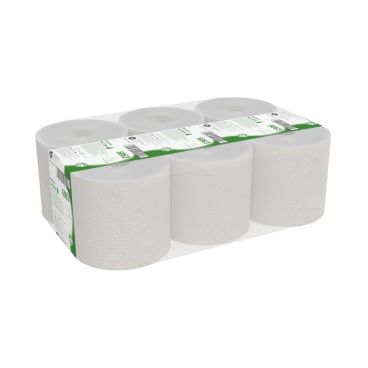 Kimberly-Clark Hostess Natura graue Rollenhandtücher - Rolle im praktischen Format - Med-Praxisbedarf