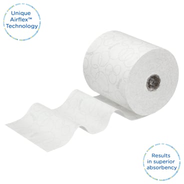 Rollenhandtücher 2-lagig Kleenex Ultra - Papierhandtücher für hygienische Händetrocknung - Med-Praxisbedarf