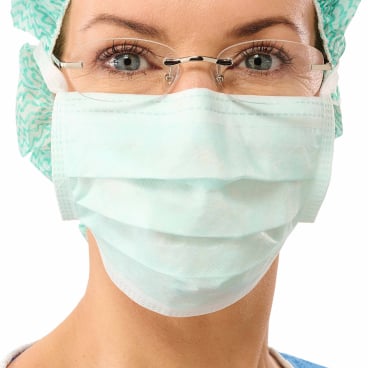 OP-Maske Sentinex® Classic AntiFog - verhindert Beschlagen für Brillenträger, unsteril - Med-Praxisbedarf