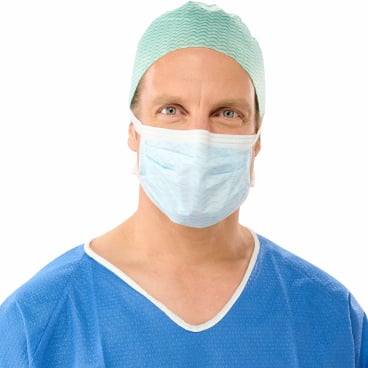 OP Maske Sentinex ExtraPlus - zum Binden hinter dem Kopf, unsteril für medizinische Bereiche - Med-Praxisbedarf