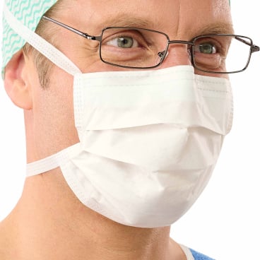 Sentinex Sensitive AntiFog OP Maske - unsteril, beschlagfreies Visier für klare Sicht - Med-Praxisbedarf