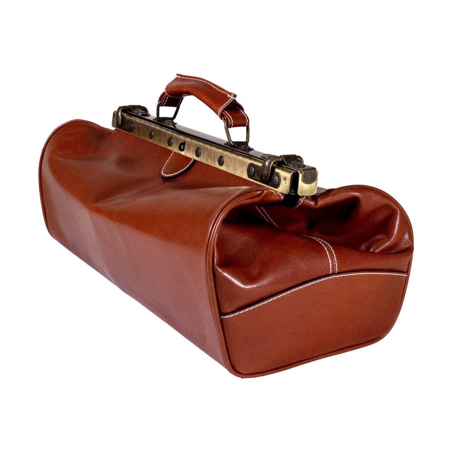 Arzttasche Preston von M. Wright & Sons - geöffnet mit Innenfächern und Maßen 45 x 22 cm - Med-Praxisbedarf