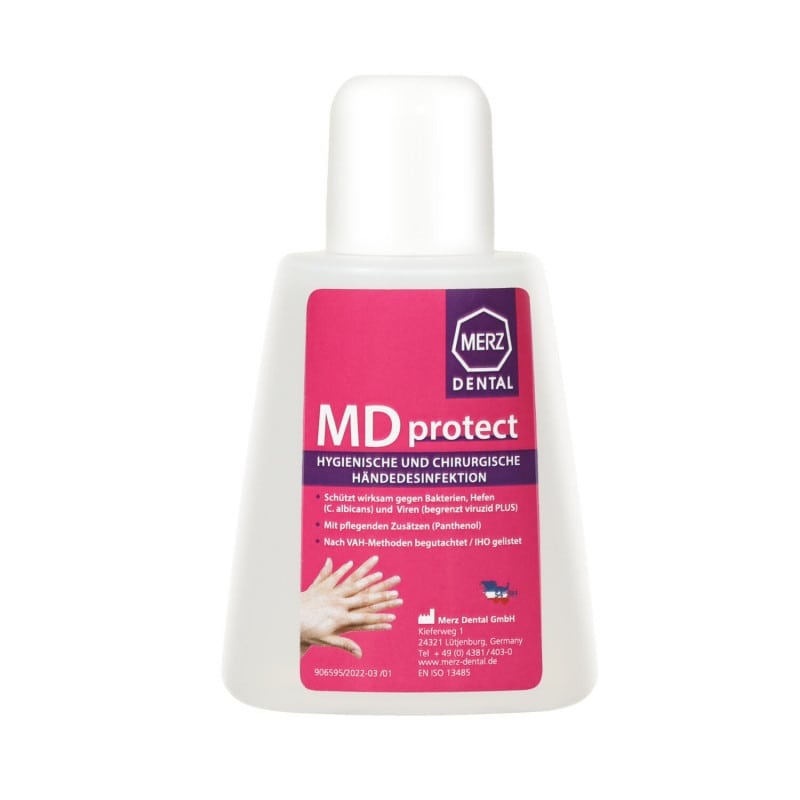 Händedesinfektion MD protect - Propan-2-ol und Ethanol, schnelle Wirkung - Med-Praxisbedarf