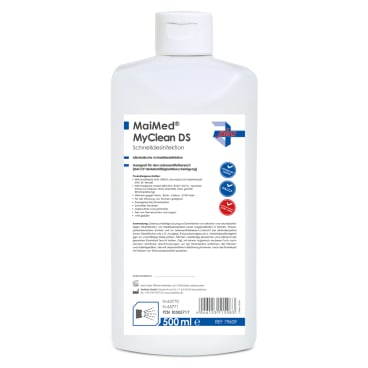 Schnelldesinfektion MyClean DS neutral - Flasche mit Sprühkopf für Desinfektion im Healthcare-Bereich - Med-Praxisbedarf