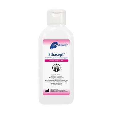 Ethasept Händedesinfektion - alkoholbasiertes Desinfektionsmittel von Meditrade - Med-Praxisbedarf