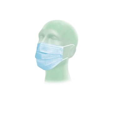 Einmalmundschutz für OP-Bereich - Meditrade Suavel Protec medizinische Maske - Med-Praxisbedarf