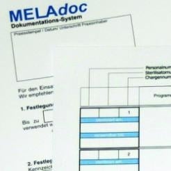 Sterilisations-Dokumentationsblätter von Melag - für Instrumente und Vorgänge - Med-Praxisbedarf