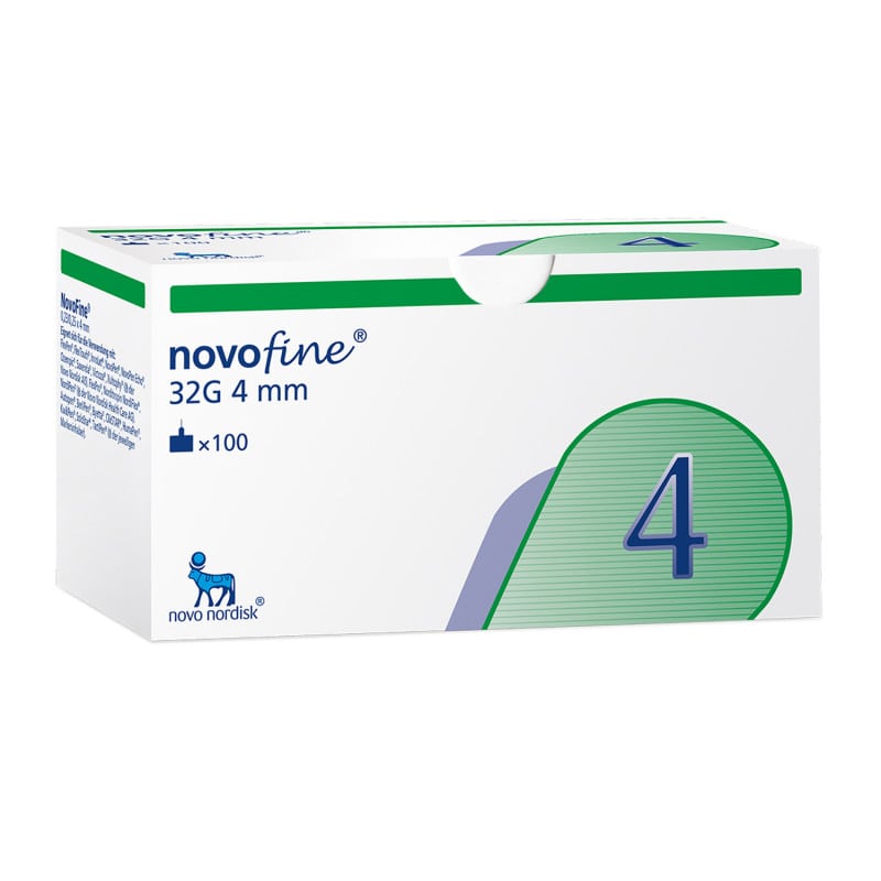 NovoFine Pennadeln von Novo Nordisk - Einwegartikel für schmerzarme Insulininjektion - Med-Praxisbedarf