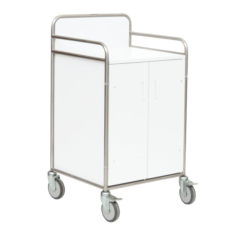 Stationswagen Novocal - Mobiliar mit Stauraum, Maße 64x60.5x108 cm, für medizinische Einrichtungen - Med-Praxisbedarf