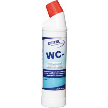 Aktiv Gel Toilettenreiniger - einfach anzuwendendes Hygiene-Gel - Ofixol bei Med-Praxisbedarf