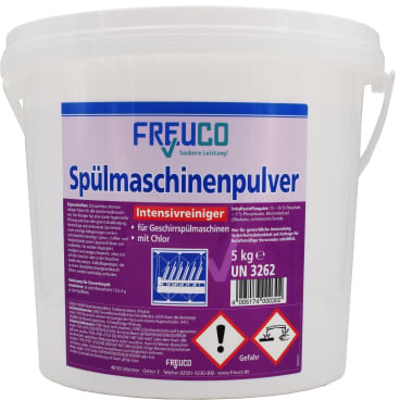 Freuco Spülmaschinenpulver Dose - Maschinen-Geschirrspülmittel für Arztpraxen - Med-Praxisbedarf