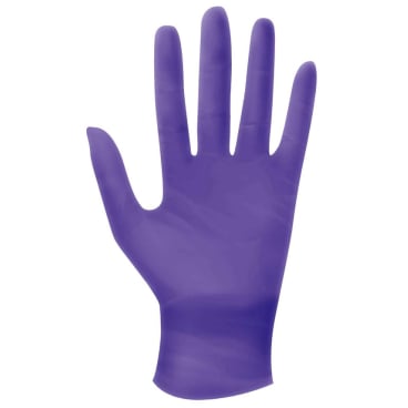 Untersuchungshandschuhe Nitril Viola - latexfrei, hochreißfest, Einzelpackung - Med-Praxisbedarf