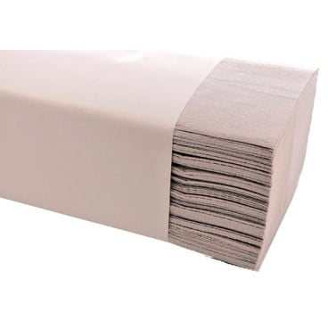 Papierhandtücher natur-hell 25x23 cm - 1-lagige Handtücher für Arztpraxen - Med-Praxisbedarf