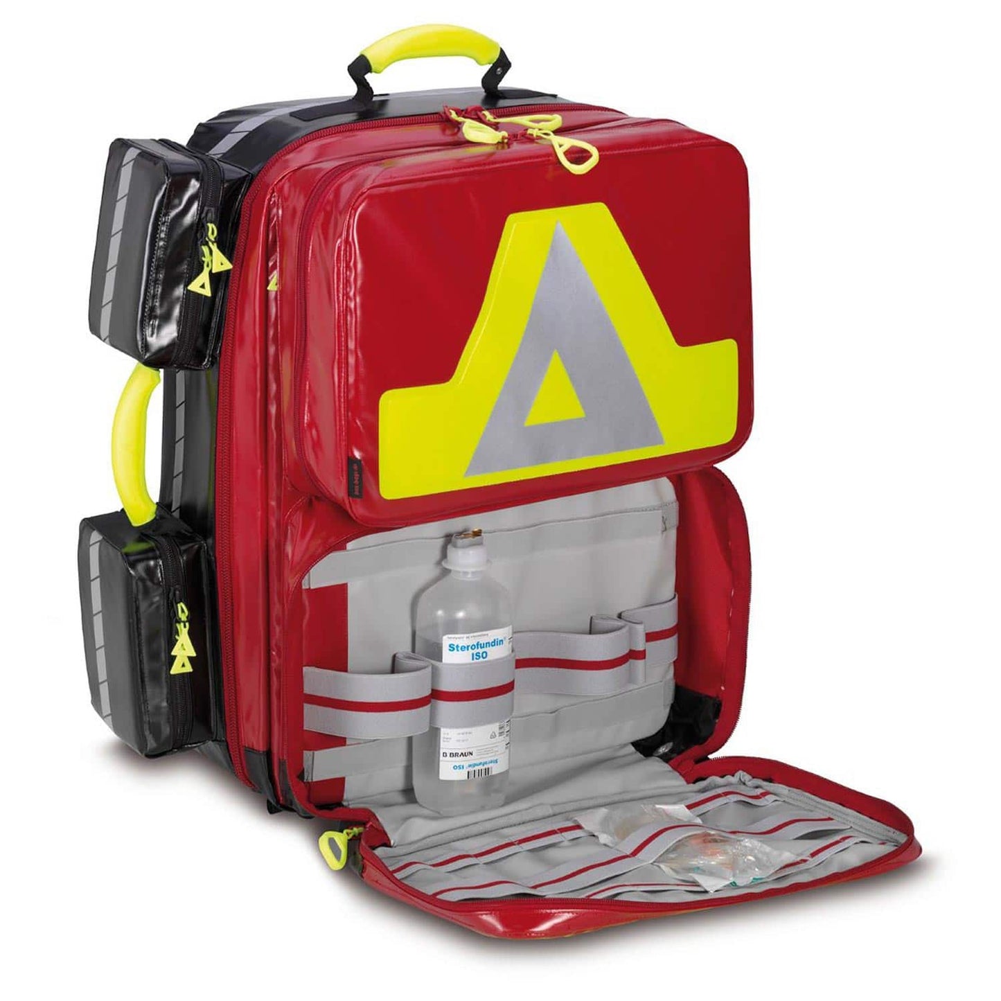 Detailansicht des PAX Wasserkuppe Rucksacks - Robustes Material und Tragegriff - Med-Praxisbedarf