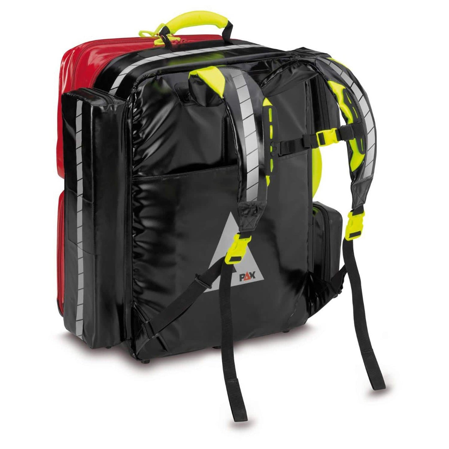 Verschlüsse und Reißverschlüsse am Notfallrucksack - Sichere Aufbewahrung - Med-Praxisbedarf