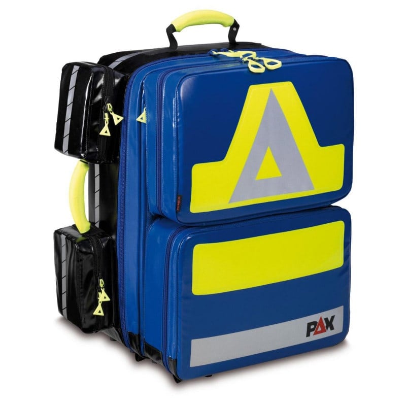 Tragesystem des PAX Wasserkuppe Rucksacks - Ergonomische Schultergurte - Med-Praxisbedarf