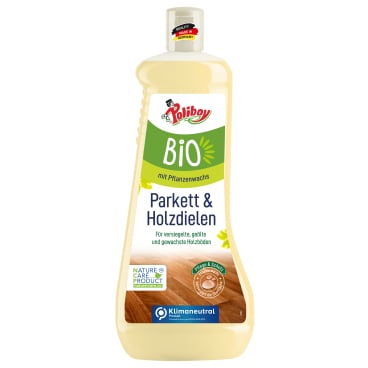 Holzdielen Pflege POLIBOY Bio - Für gereinigte und gepflegte Holzfußböden - Med-Praxisbedarf