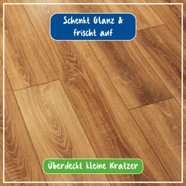 POLIBOY Laminat Renovierer Flasche - praktische Sprühflasche für die Bodenpflege - Med-Praxisbedarf