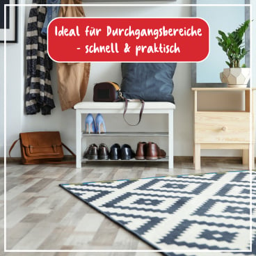 POLIBOY Bodentücher in Gebrauch - Feuchttücher für Parkett und Laminatböden - Med-Praxisbedarf